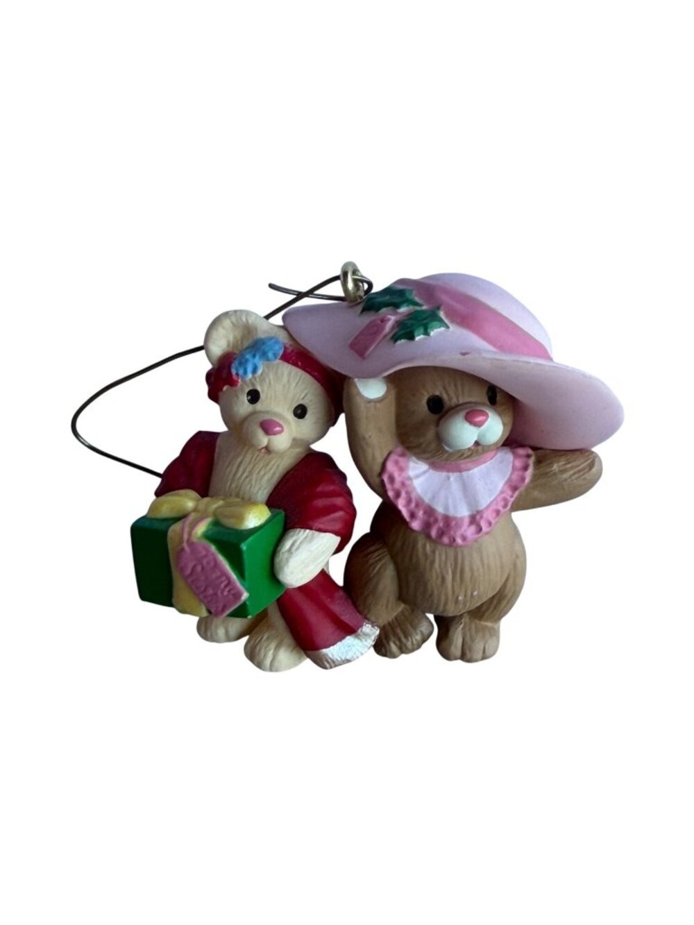 VINTAGE 1996 Hallmark Keepsake "Sister to Sister" Handcrafted Ornament (BOXED)